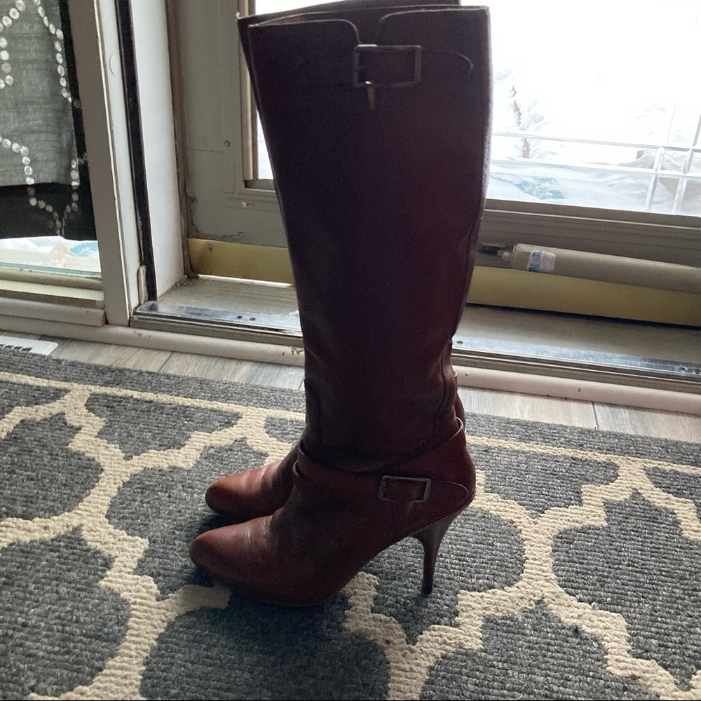 Cole Haan Leather Heel Boot - Picture 2 of 5